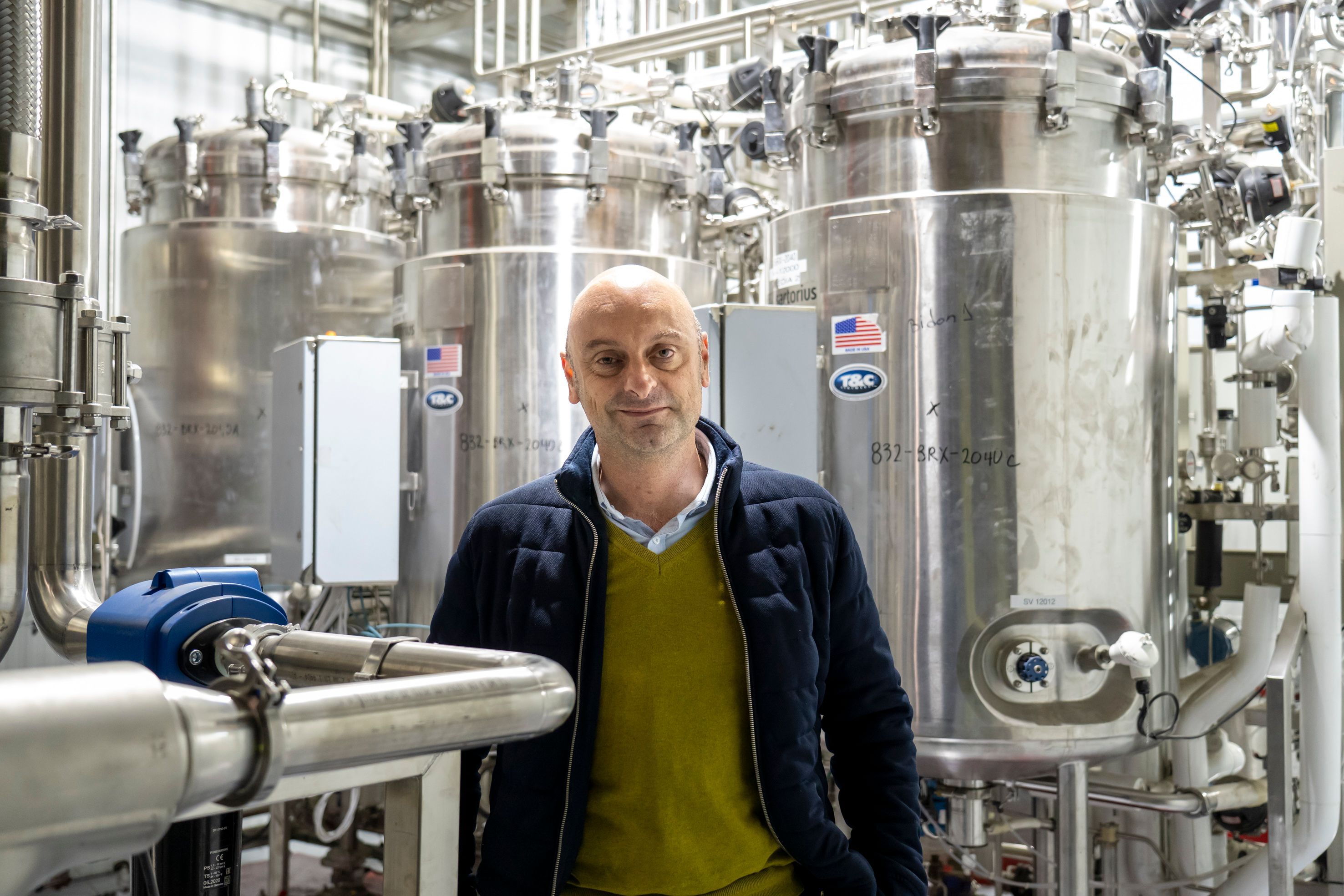 Biorreactores de la planta de Utrillas
