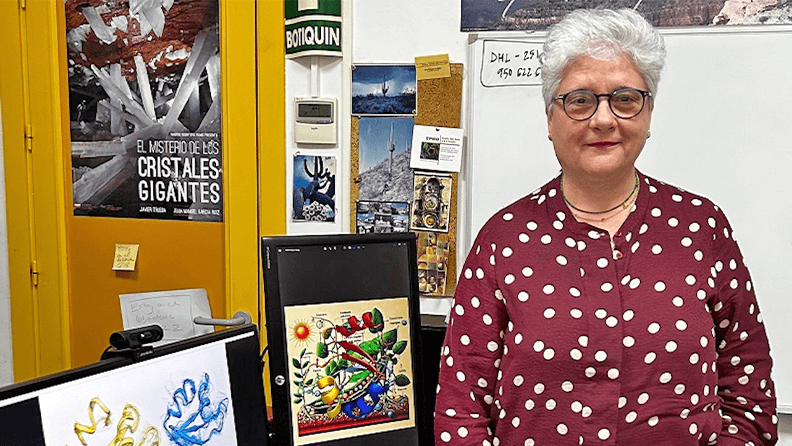 La investigadora de la Universidad de Almería Ana Cámara
