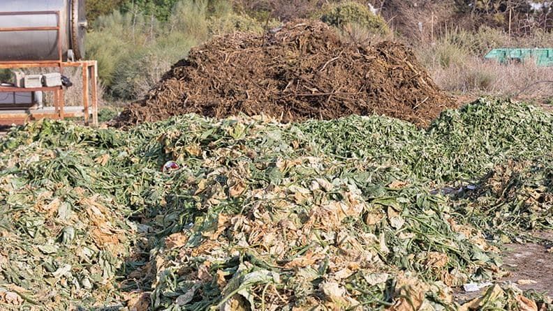Compostaje de los residuos orgánicos generados por las explotaciones agrícolas