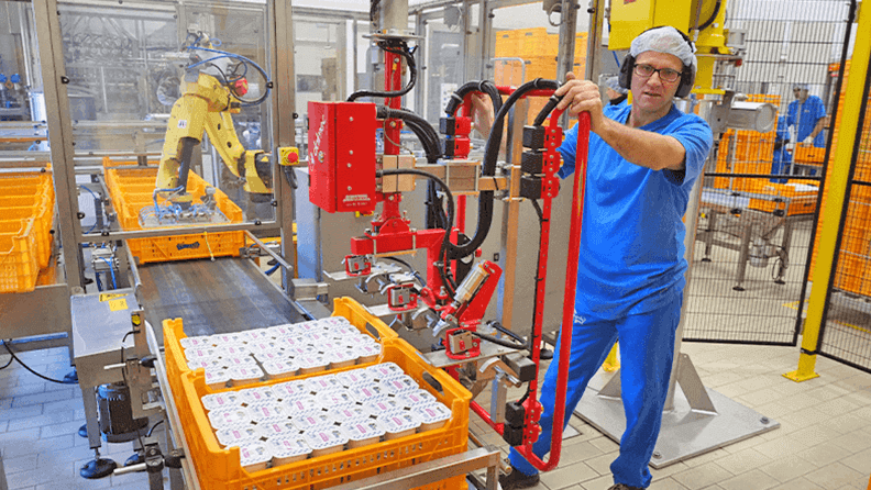 Trabajador de La Fageda