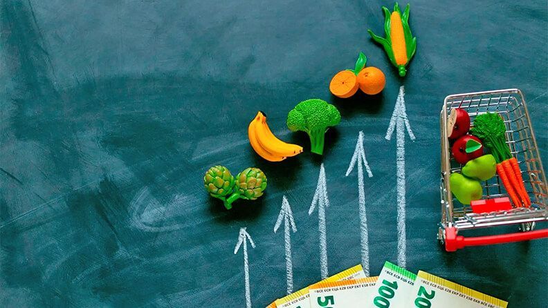 Imagen subida precios alimentación