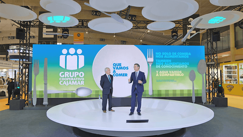 Presentación del informe  ‘Comportamiento de las exportaciones agroalimentarias en 2023’ en Alimentaria 2024.