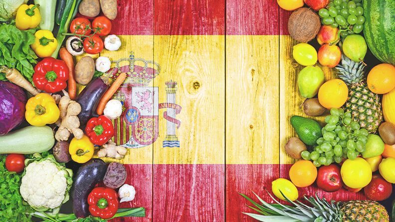 Frutas y hortalizas españolas