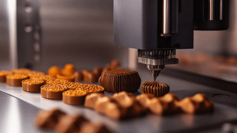 Alimentos impresos.