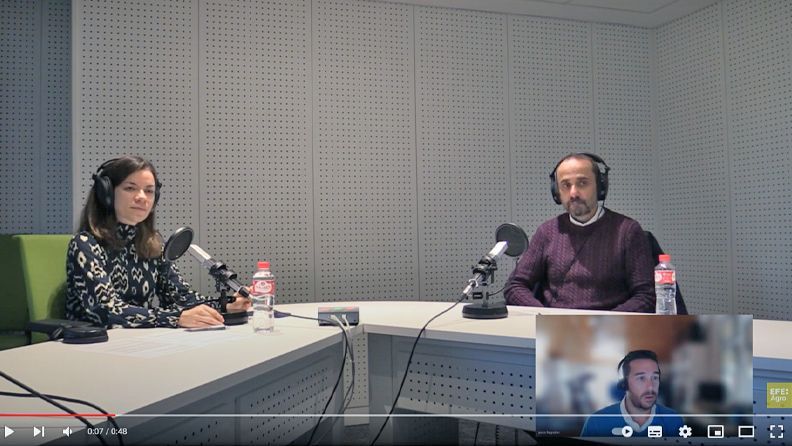 Jesús Regodón, responsable de Herramientas Digitales de Plataforma Tierra, ha participado en el podcast de EFE Agro