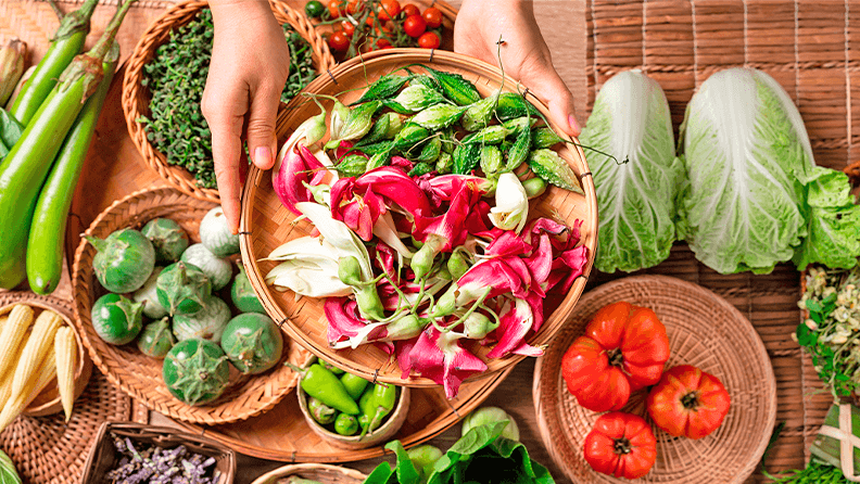 Alimentos de calidad producidos de manera sostenible.