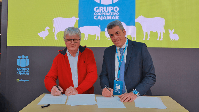 Convenio de colaboración con el presidente de la de Comunidad de Regante Montesnegros, Carlos Villuendas
