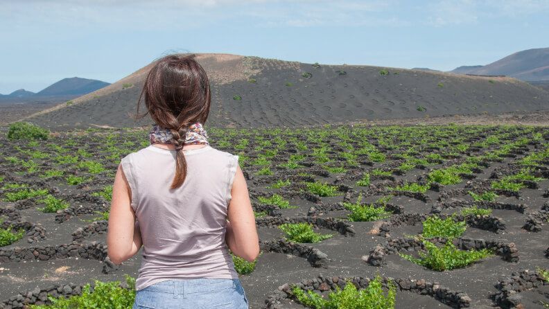 Turismo del vino en Lanzarote.