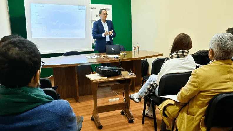 El director de Innovación y Desarrollo Alimentario, y director de la Fundación Grupo Cajamar, Manuel Lainez.