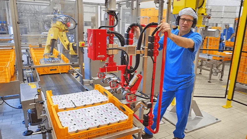 Trabajador de La Fageda