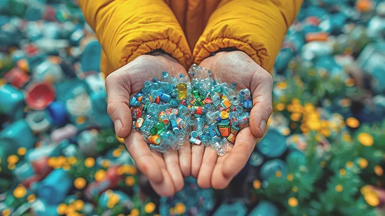 Los procesos de reciclaje de residuos a través de visualizaciones gestionan el apoyo a los esfuerzos de conservación ambiental.
