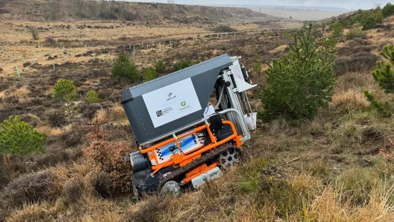 El robot, en fase de prototipo, ha sido diseñado en el marco del proyecto cofinanciado con fondos europeos Life Terra